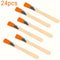 24/48/72 Mini Nylon Brushes Set, Wood Handle Art Paint Brush for Gouache, Acrylic & Wall Art, Soft Bristle Painting Tool