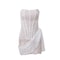 Candyhot Elegant Lace Strapless Dress Sexy SeeThrough Bandage Mini Dress For Women Summer Slim Stre 5