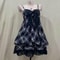 2025 Japanese Vintage Style Strap Dress, Womens Korean Fashion Black Lace Cami Dress for Summer, Sweet Patchwork One