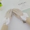 1 Pair Girls Kids White Lace Wedding Gloves With Faux Pearl Bowknot Fishnet Flower Girl Communion C 3