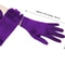 Short Opera Velvet Gloves for Women, Flapper Stretchy Wrist Length Banquet & Tea Party Gloves for Halloween Costume