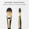 Premium Foundation Brush Set, Concealer Makeup Flat Brushes for Liquid Cream, Powder Buffing Face Application