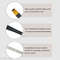 6pcs Art Paint Brush Set, White Handle Flat Brush, Easy Control, Perfect for Watercolor, Oil and Acrylic Painting