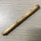 Handmade Natural Bamboo Wood Fountain Pen 0.5mm Fine Tip Beautiful Golden Stripes Perfect Business Office Gift