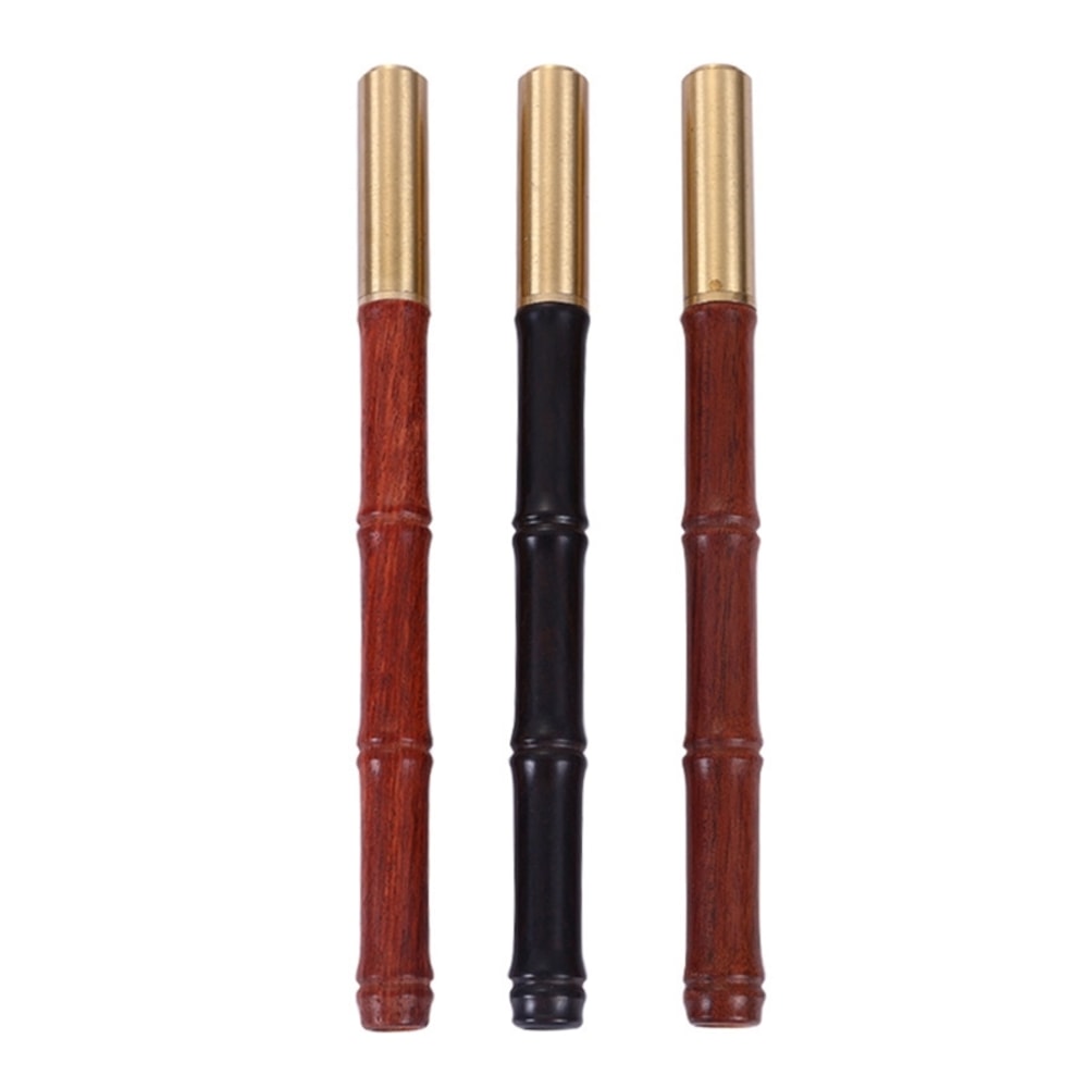 Bamboo Pen Business Signing Gel Pen Guest Sign In Pen Smooth to Write Office Supplies Hotel Reception Stylish & Durable