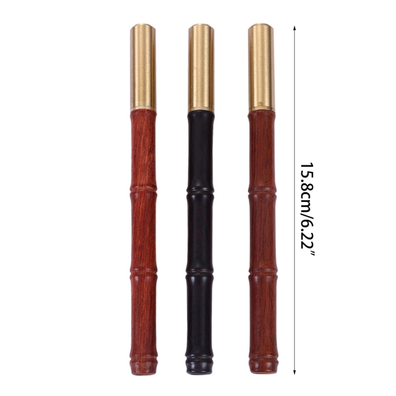 Bamboo Pen Business Signing Gel Pen Guest Sign In Pen Smooth to Write Office Supplies Hotel Reception Stylish & Durable