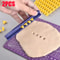 Ceramic Art Alphabet & Number Mold Set, Polymer Clay Tool Presser Embosser for DIY Embossing, Sealing Wax, and Pottery