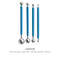Ultimate Polymer Clay Tools Kit, Sculpture, Carving & Dot Painting Set with Silicone Drill Pen