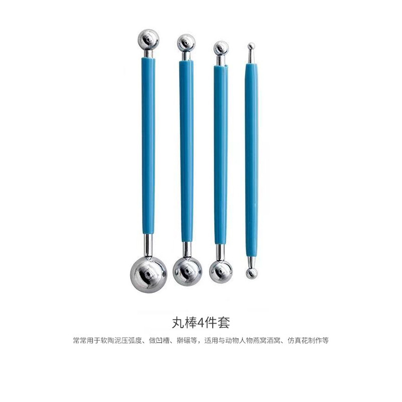 Ultimate Polymer Clay Tools Kit, Sculpture, Carving & Dot Painting Set with Silicone Drill Pen