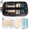 Ultimate Polymer Clay Tools Kit, Sculpture, Carving & Dot Painting Set with Silicone Drill Pen
