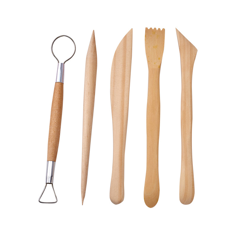 Ultimate Polymer Clay Tools Kit, Sculpture, Carving & Dot Painting Set with Silicone Drill Pen