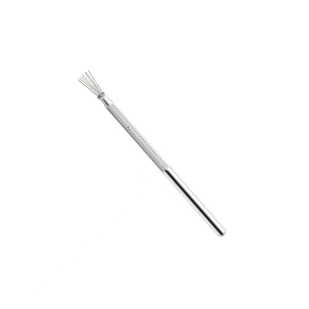 1/2/6pcs 7 Pins Needles Texture Ceramics Tools Set, Polymer Clay Sculpting, DIY Pottery Brush for Detailed Molding