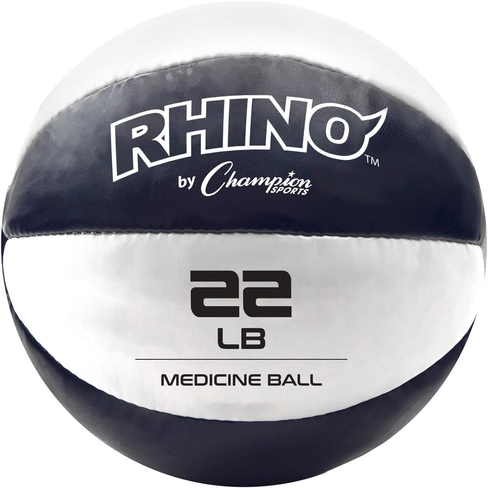 Weighted Leather Med Ball Set Exercise Medicine Balls No Slip Grip for Strength Training Stability Plyometric Fitness