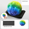 High Elasticity New Colorful Bouncy Balls, Rubber Hand Ball Rubber Hole Ball Decompression Toy with Wristband, Fun Gift