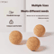 Back Massage Cork Ball Foot Massager Yoga Therapy Myofascial Ball Tension Release Relax Muscles Tri 5
