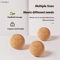 Back Massage Cork Ball Foot Massager Yoga Therapy Myofascial Ball Tension Release Relax Muscles Tri 5