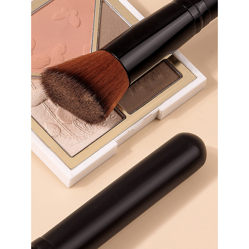 Angled Foundation Blush Brush Multipurpose Tool for Liquid Cream and Powder, Beginner Friendly Travel Essential Makeup