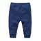 Cotton Baby Pants Blank Color Muslin Trousers For Newborns Kids Soft Plain Clothing 2