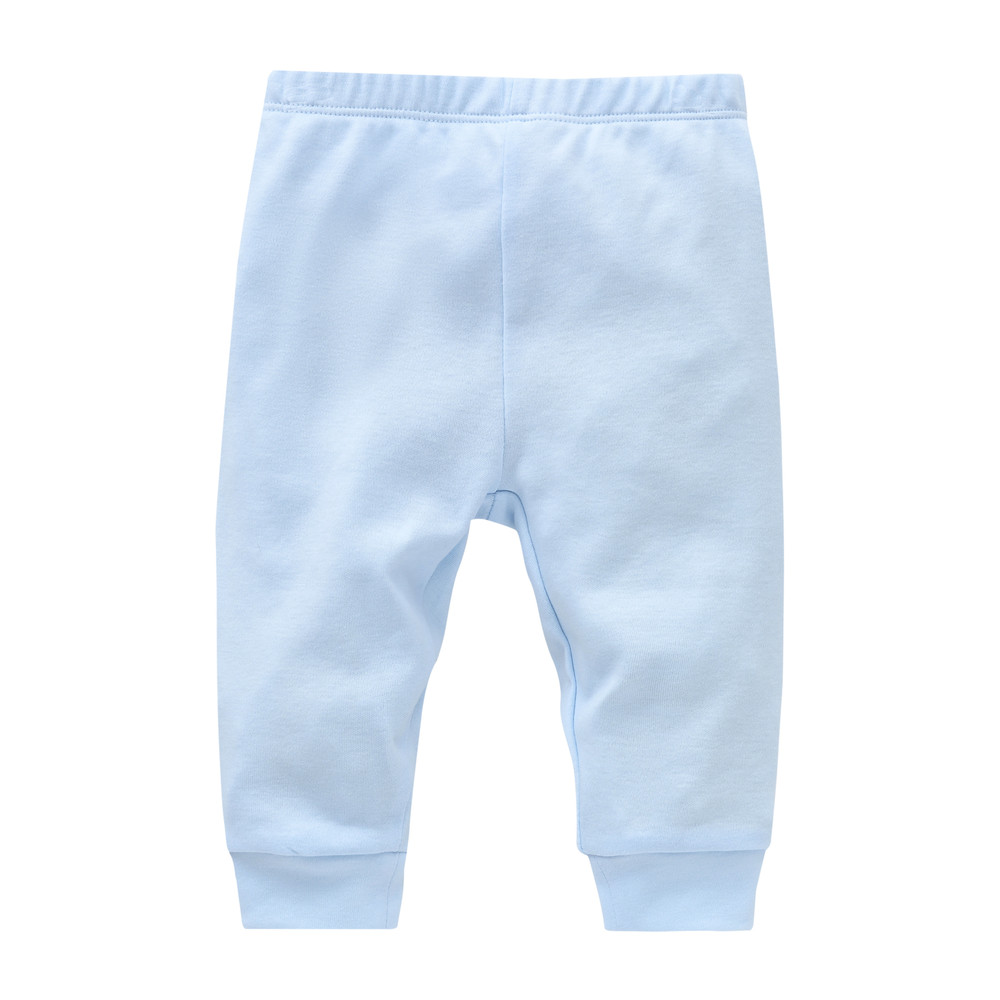 Cotton Baby Pants Blank Color Muslin Trousers For Newborns  Kids Soft Plain Clothing 5