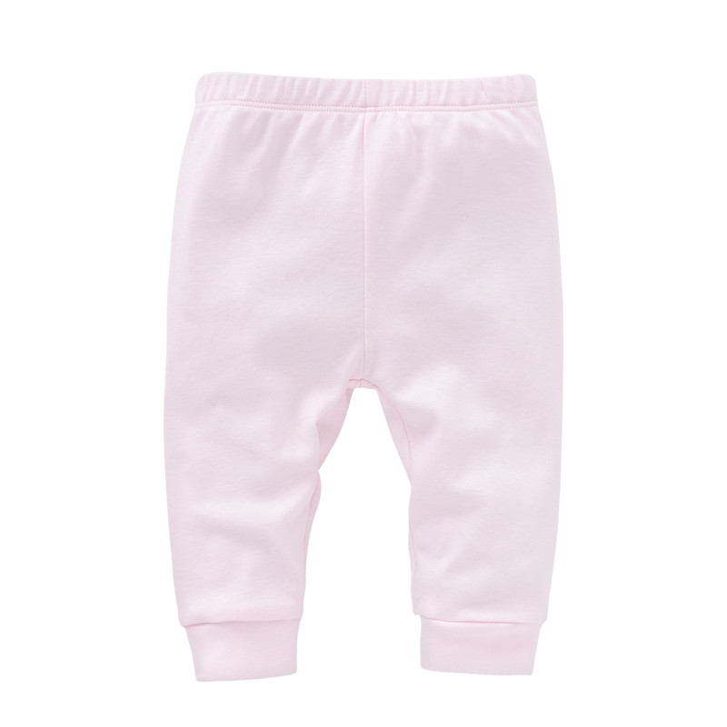 Cotton Baby Pants Blank Color Muslin Trousers For Newborns  Kids Soft Plain Clothing 7
