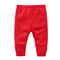 Cotton Baby Pants Blank Color Muslin Trousers For Newborns Kids Soft Plain Clothing 6