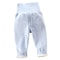 Toddler High Waist Fleece Thermal Pants Baby Solid Color Pajama Pants For Autumn Winter Clothing 0