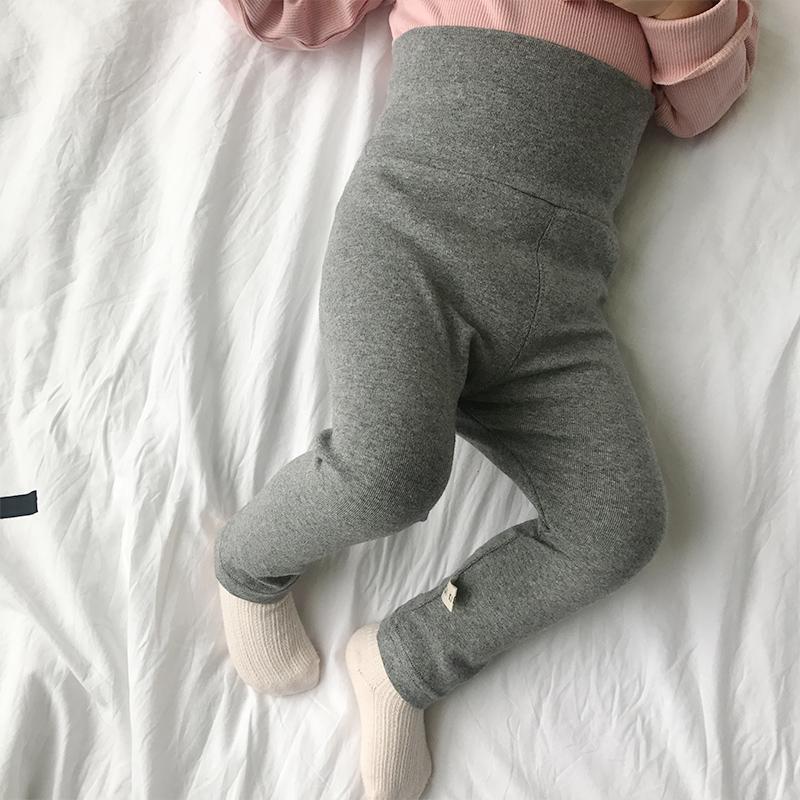 UltraSoft Ribbed Baby Leggings Cotton FullLength Skinny Pants For Infant Boys  Girls Autumn Spring  1