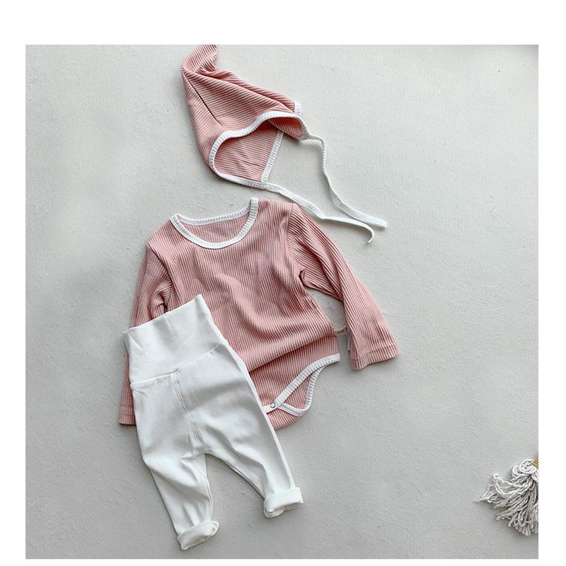 UltraSoft Ribbed Baby Leggings Cotton FullLength Skinny Pants For Infant Boys  Girls Autumn Spring  3