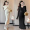 Autumn Winter Maternity Basic Dress, Slim Stretch Sweater Dress for Pregnant Women, Long Sleeve O-Neck Inner Dress