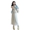 Pregnant Women's Temperament Wearing Spring Clothes, Pure Cotton Camisole Dress, Blue Cardigan Two-Piece Set