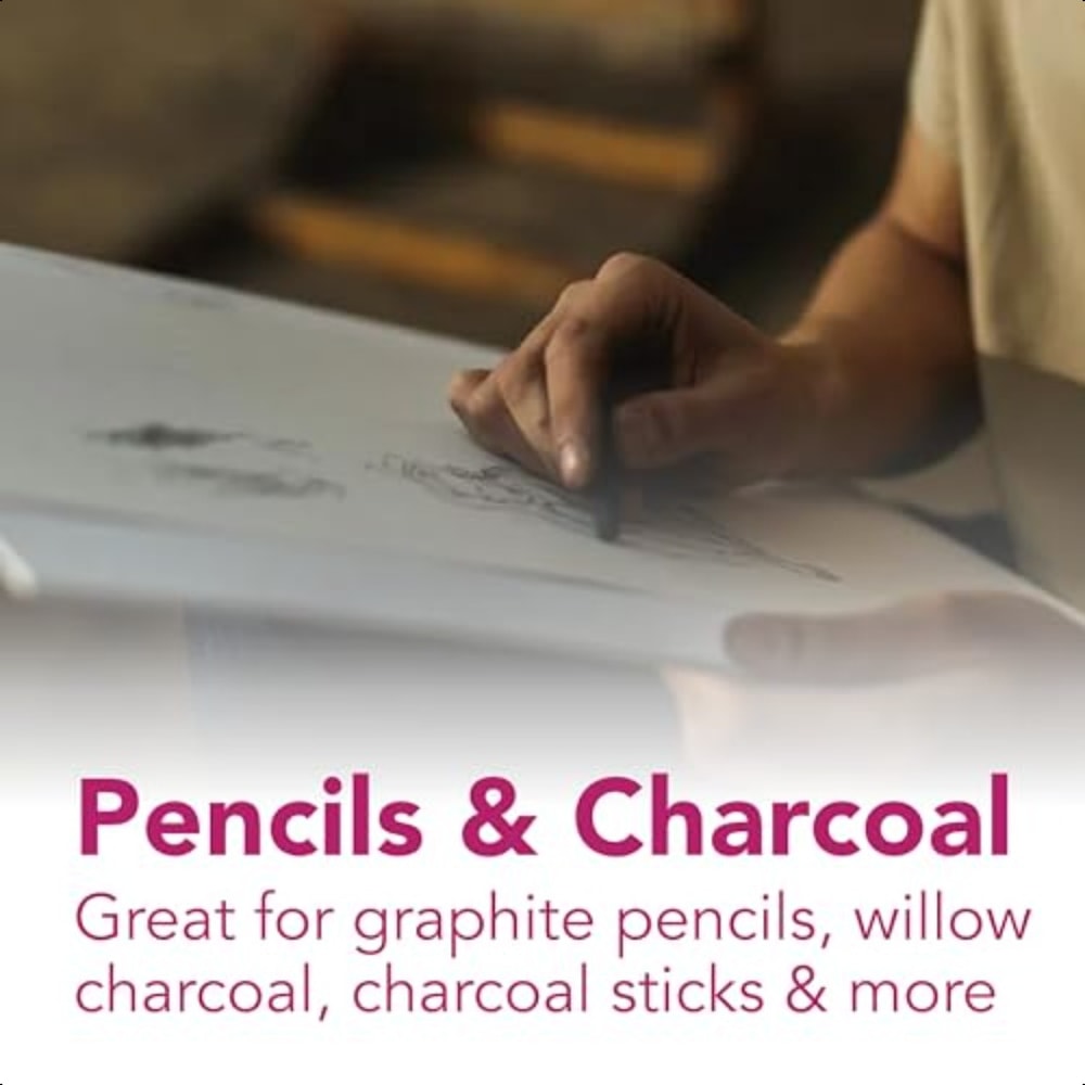 300 Series Sketch Pad, 5.5x8.5 inch, 100 Sheets Side Wire Bound Artist Sketchbook for Drawing, Illustration & Art Class