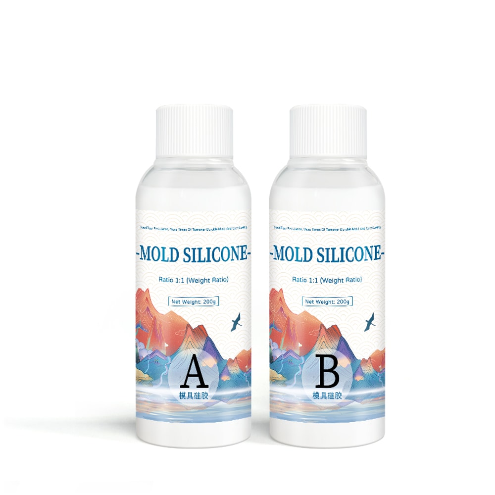 DIY Silicone Mold Making Kit, Fast Curing Liquid Rubber, Silicona Liquida Para Mold, Cured Silicone