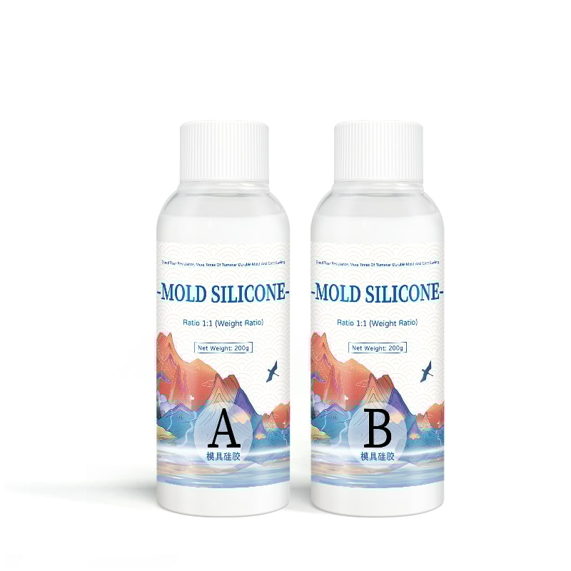 DIY Silicone Mold Making Kit, Fast Curing Liquid Rubber, Silicona Liquida Para Mold, Cured Silicone