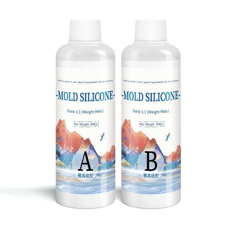 DIY Silicone Mold Making Kit, Fast Curing Liquid Rubber, Silicona Liquida Para Mold, Cured Silicone