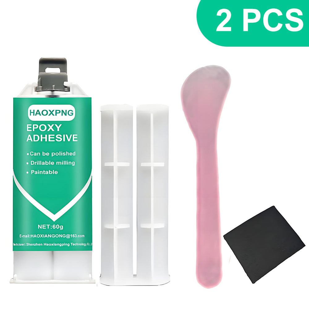 Epoxy Resin Adhesive, Metal Repair Agent for Steel Copper Aluminum, Stone Ceramic, Crack Welding AB Glue