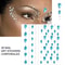 Face Pearls Stick On, Self Adhesive Pearl Stickers, Hair Rhinestones, Eyes Makeup Stickers