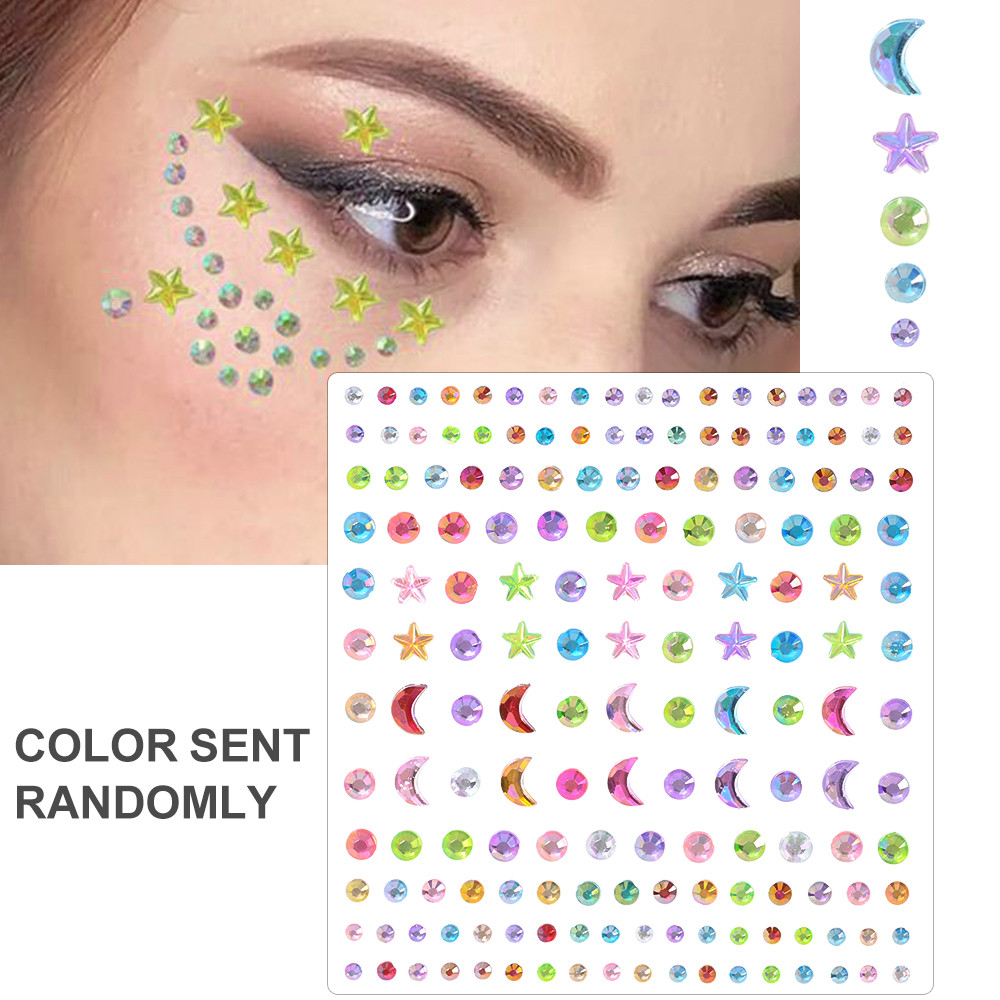 Face Pearls Stick On, Self Adhesive Pearl Stickers, Hair Rhinestones, Eyes Makeup Stickers