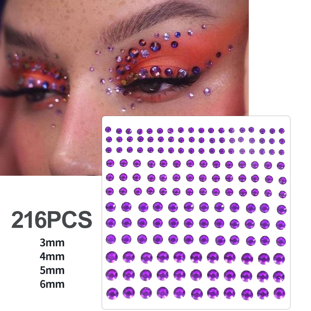 Face Pearls Stick On, Self Adhesive Pearl Stickers, Hair Rhinestones, Eyes Makeup Stickers