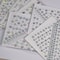 1pcs Laser Sparkle Diamond / Pearls Face Gems Stickers, Heart Moon Rhinestones for Eyes Face Temporary Tattoos