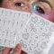 1pcs Laser Sparkle Diamond / Pearls Face Gems Stickers, Heart Moon Rhinestones for Eyes Face Temporary Tattoos