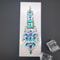 Fashion EDM Music Festival Tattoo Stickers, 3D Adhesive Crystal Forehead Sticker, Crystal Hair Jewels, Body Face Colored