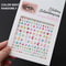 Stickers Rhinestone On The Face, DIY Face Jewels Self Adhesive Temporary Tattoo, Festival Party Diamonds