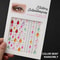 Stickers Rhinestone On The Face, DIY Face Jewels Self Adhesive Temporary Tattoo, Festival Party Diamonds