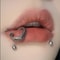 Piercing Lip Piercing Sticker, Face Diamonds Glitter Crystal 3D Sticker Temporary Tattoo