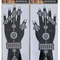 2Pcs Mehndi Hand Henna Tattoo Stencils, Reusable Painting Template, Art Sleeve, Temporary Tattoo, Wedding Bride Beauty