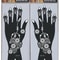 2Pcs Mehndi Hand Henna Tattoo Stencils, Reusable Painting Template, Art Sleeve, Temporary Tattoo, Wedding Bride Beauty