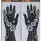 2Pcs Mehndi Hand Henna Tattoo Stencils, Reusable Painting Template, Art Sleeve, Temporary Tattoo, Wedding Bride Beauty
