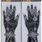 2Pcs Mehndi Hand Henna Tattoo Stencils, Reusable Painting Template, Art Sleeve, Temporary Tattoo, Wedding Bride Beauty