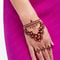 Brown Henna Tattoo Stickers Flower Hand And Foot Temporary Tattoos Fake Tattoo For Women Wedding An 2