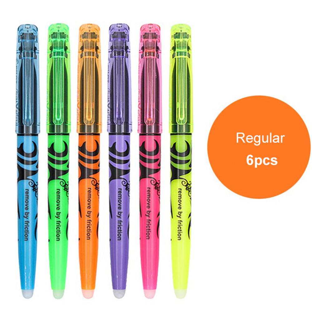 Pilot FRIXION Erasable Highlighters Student Color Marker Pens Soft Light Eye Protection School Supp 5